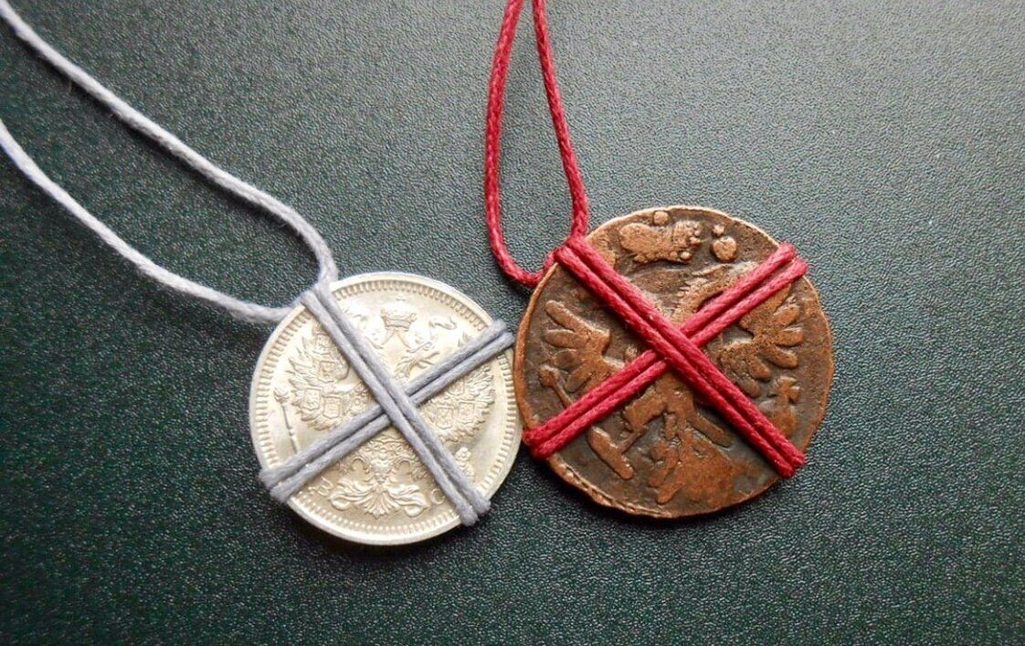 laimīgās monētas talismans