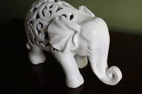ziloņa statuete kā veiksmes amulets
